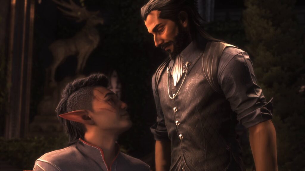 Cameo from Zach Mendez as Lucanis: What kind of coffee bean is Rook?