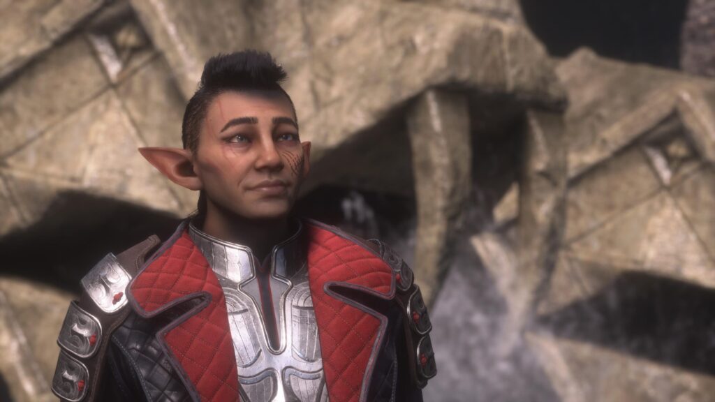 Yama Mercar, Shadow Dragon elf mage